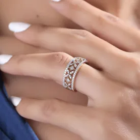 Nuray Silver Ring for Women | 22KT Gold Vermeil