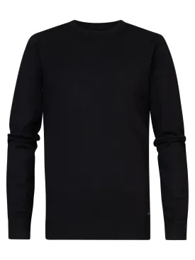 Petrol Knitwear Round Neck Basic