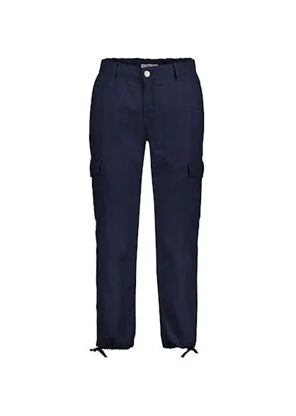 Red Button Womens Conny Cargo Trousers Navy