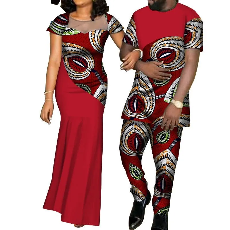 Red Couple Clothing Outfit Set I LOVE YOU 2