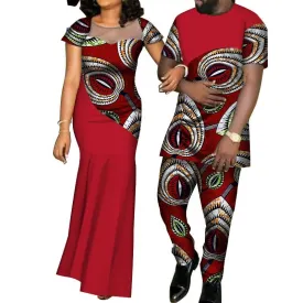 Red Couple Clothing Outfit Set I LOVE YOU 2