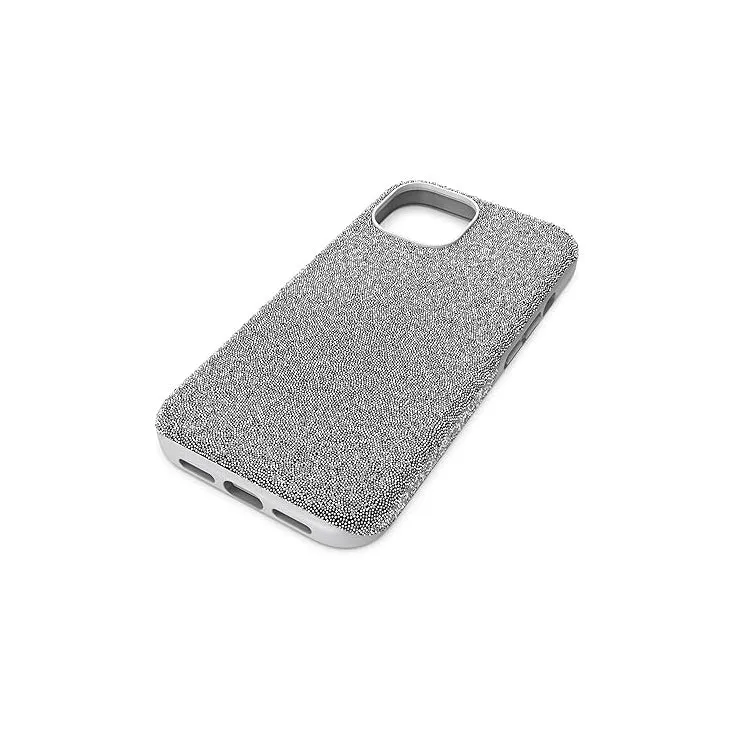 Swarovski Unisex Silver-Tone Crystals for iPhone 15 Pro Max Part of The High Collection Smartphone Case - 5680863