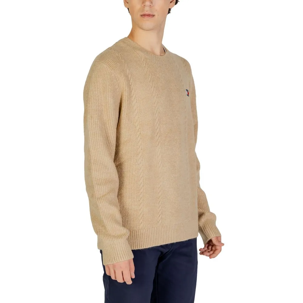 Tommy Hilfiger Jeans Gold Acrylic Sweater