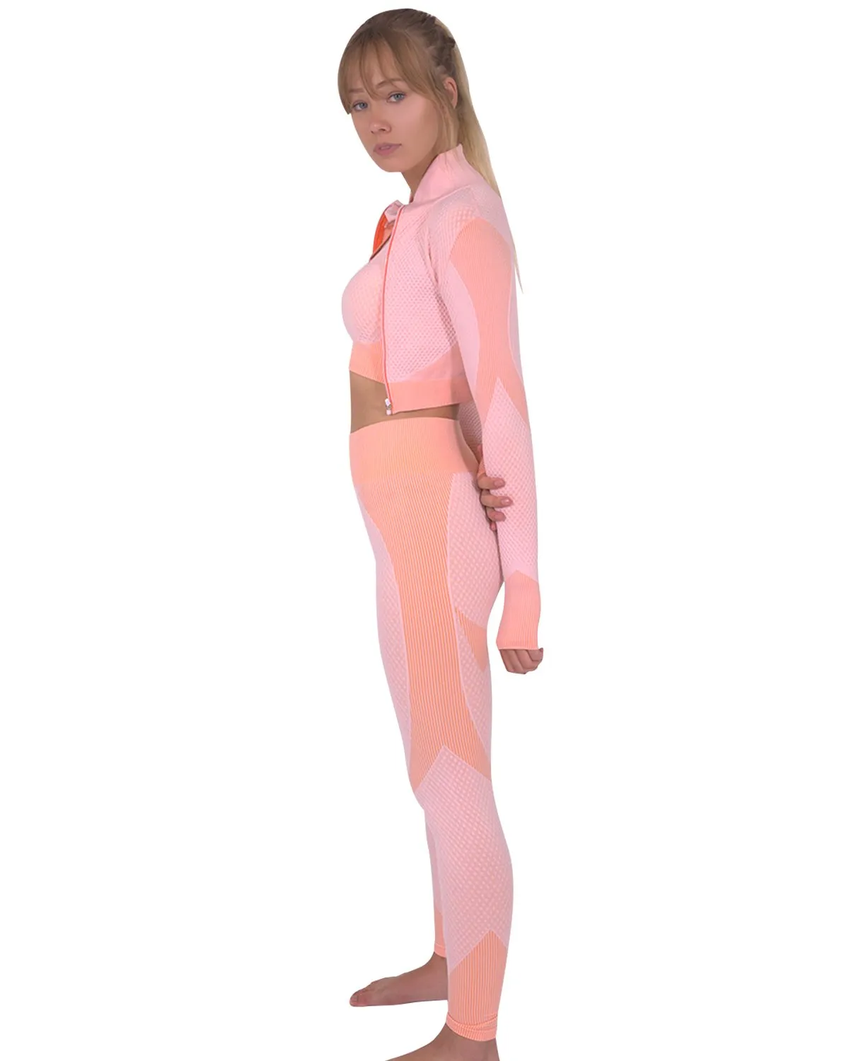 Trois Pink Sports Bra