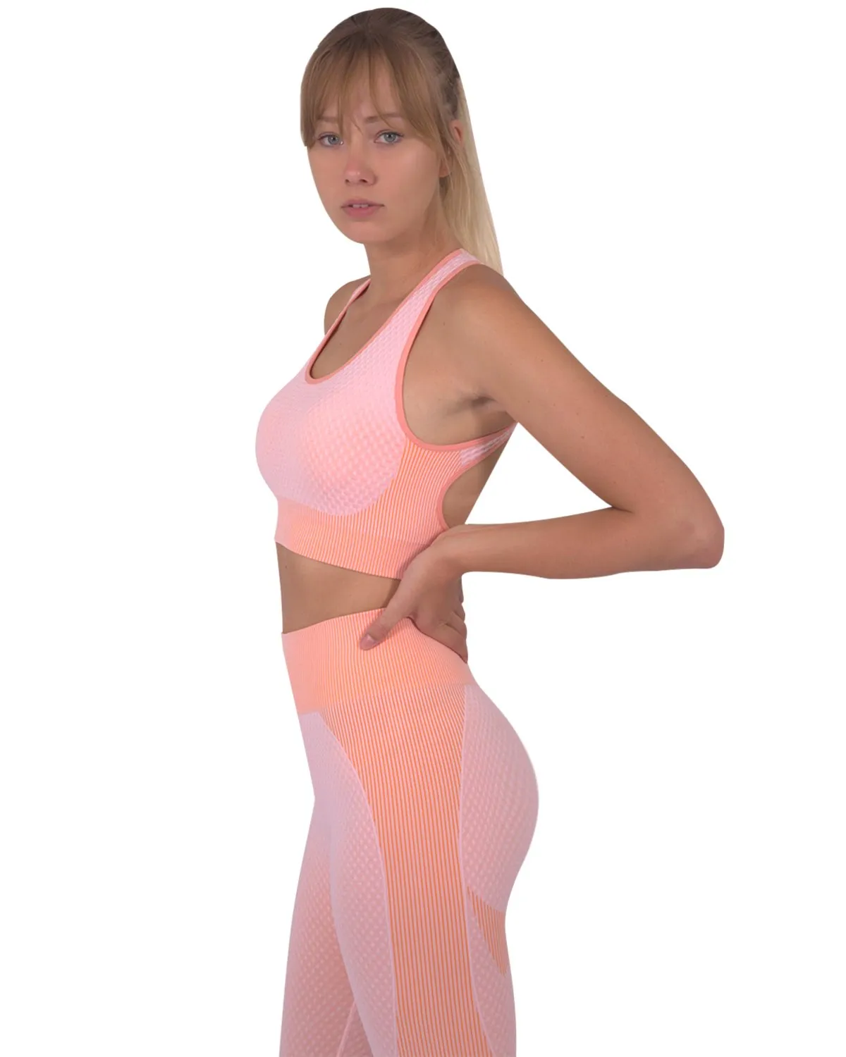Trois Pink Sports Bra