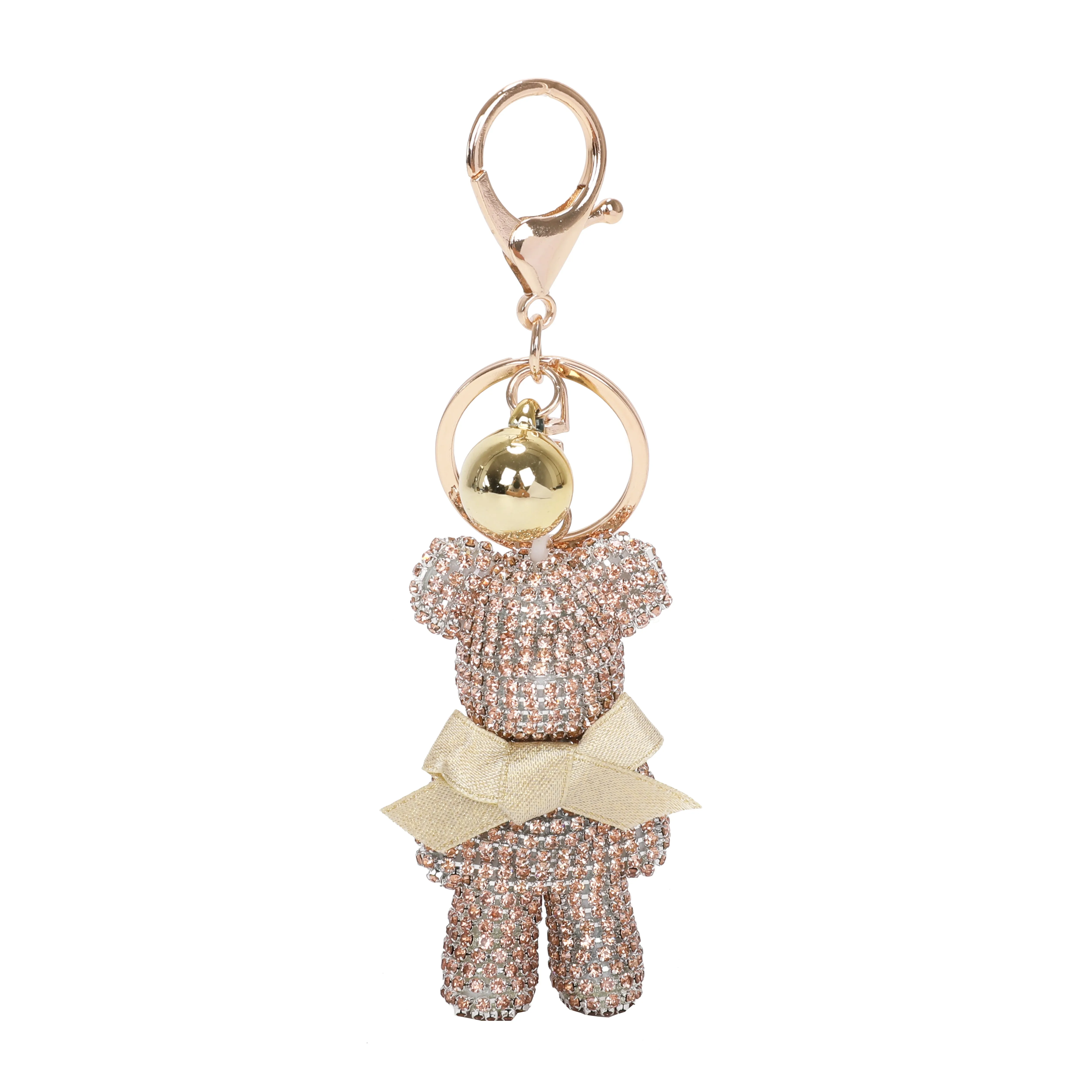 Twinkle Teddy Pendant Keychain & Purse Charm