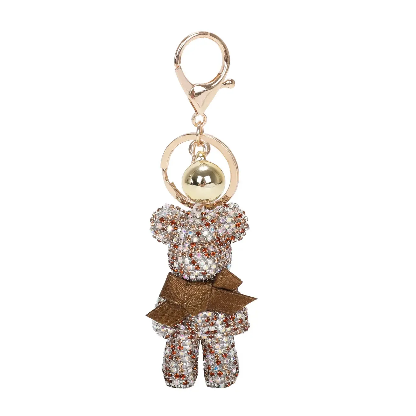 Twinkle Teddy Pendant Keychain & Purse Charm