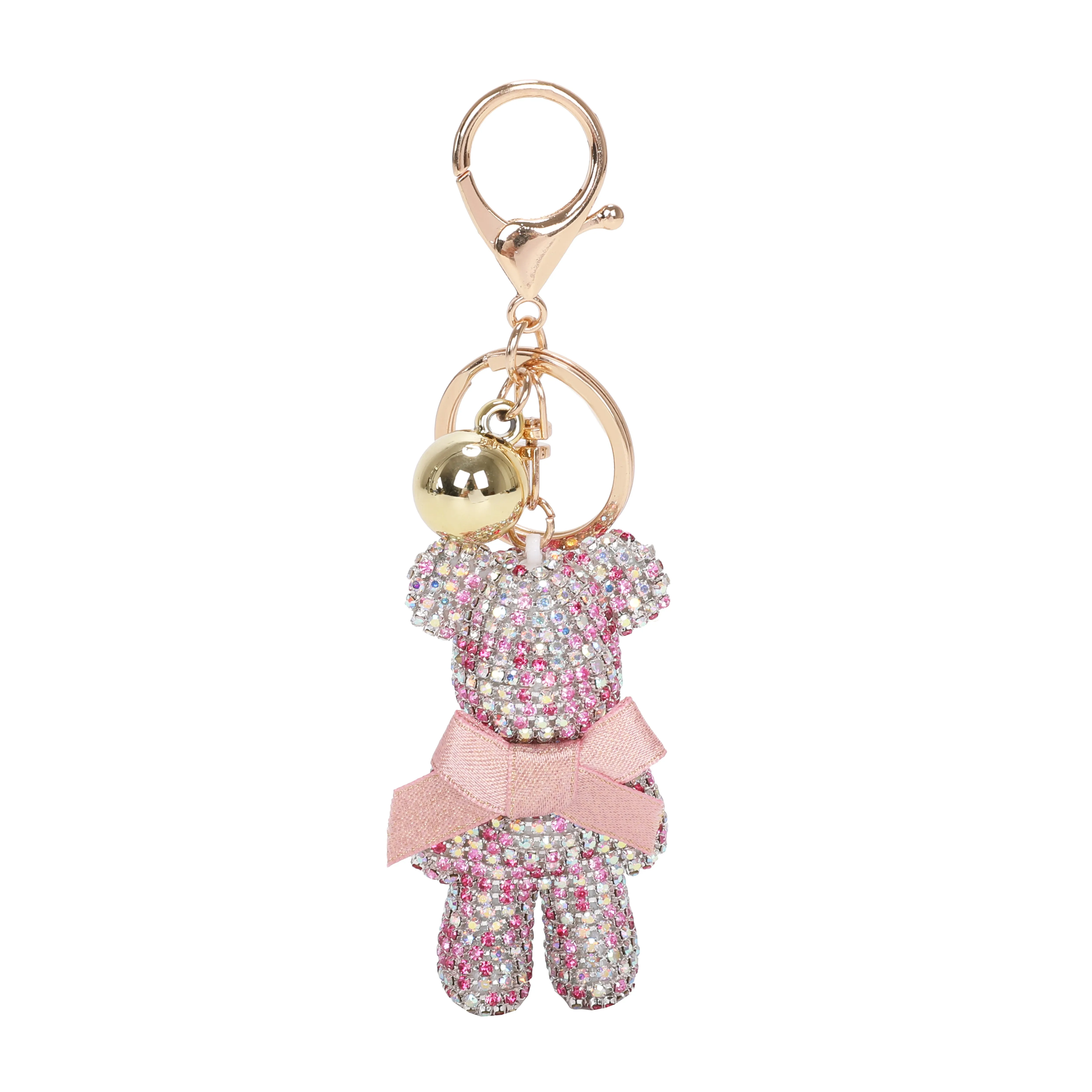 Twinkle Teddy Pendant Keychain & Purse Charm