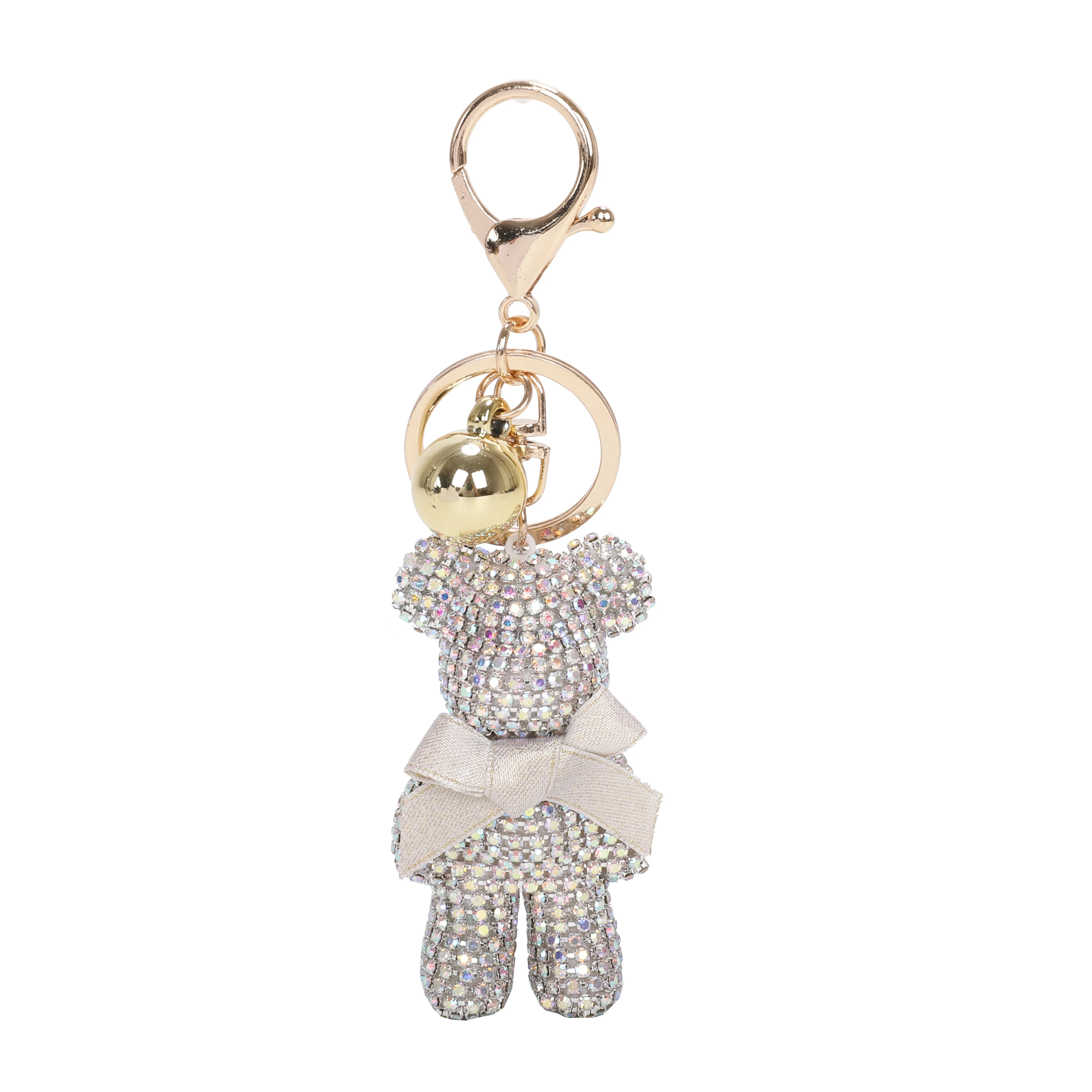 Twinkle Teddy Pendant Keychain & Purse Charm