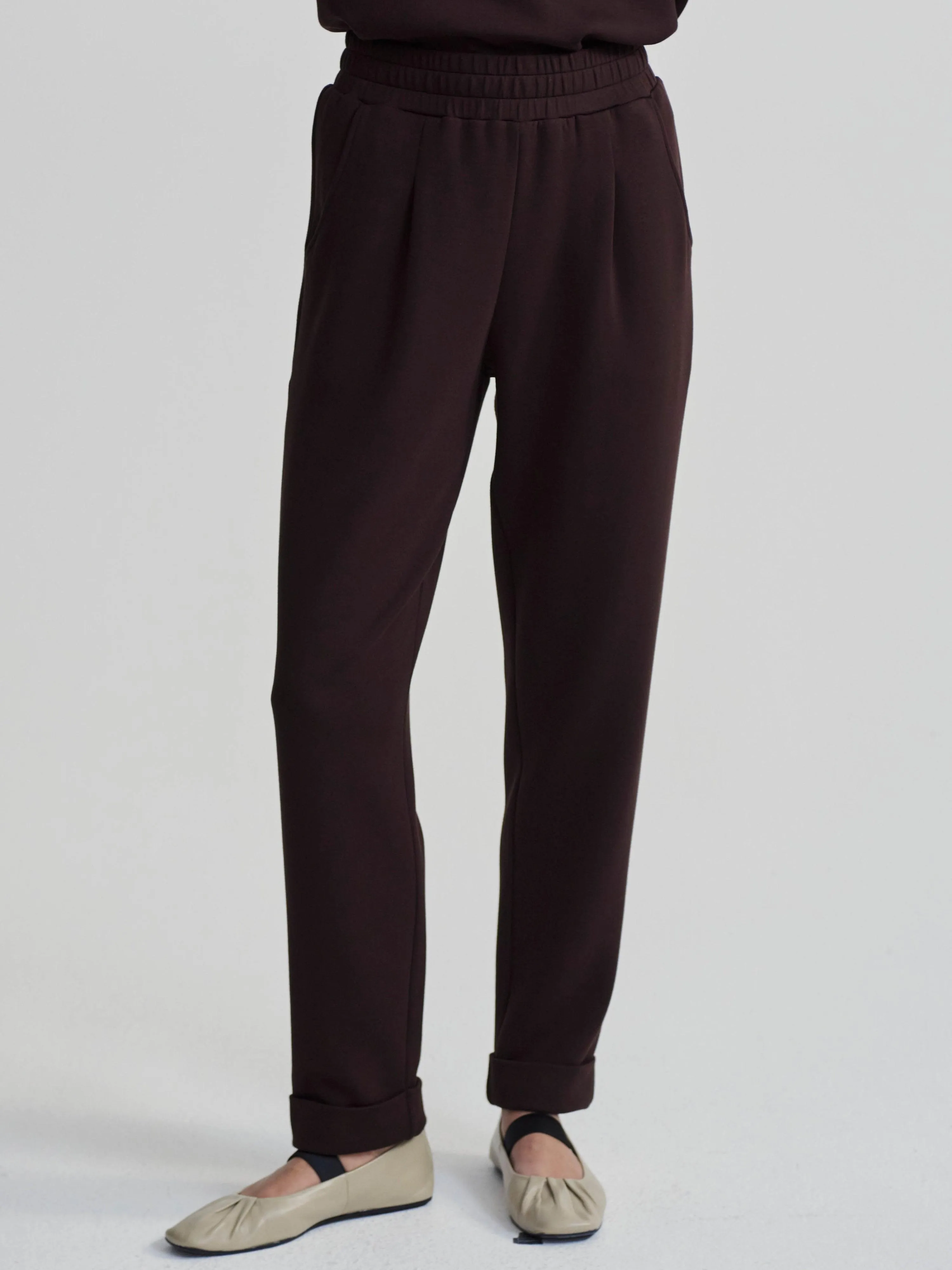 Varley The Rolled Cuff Pant 25 Coffee Bean