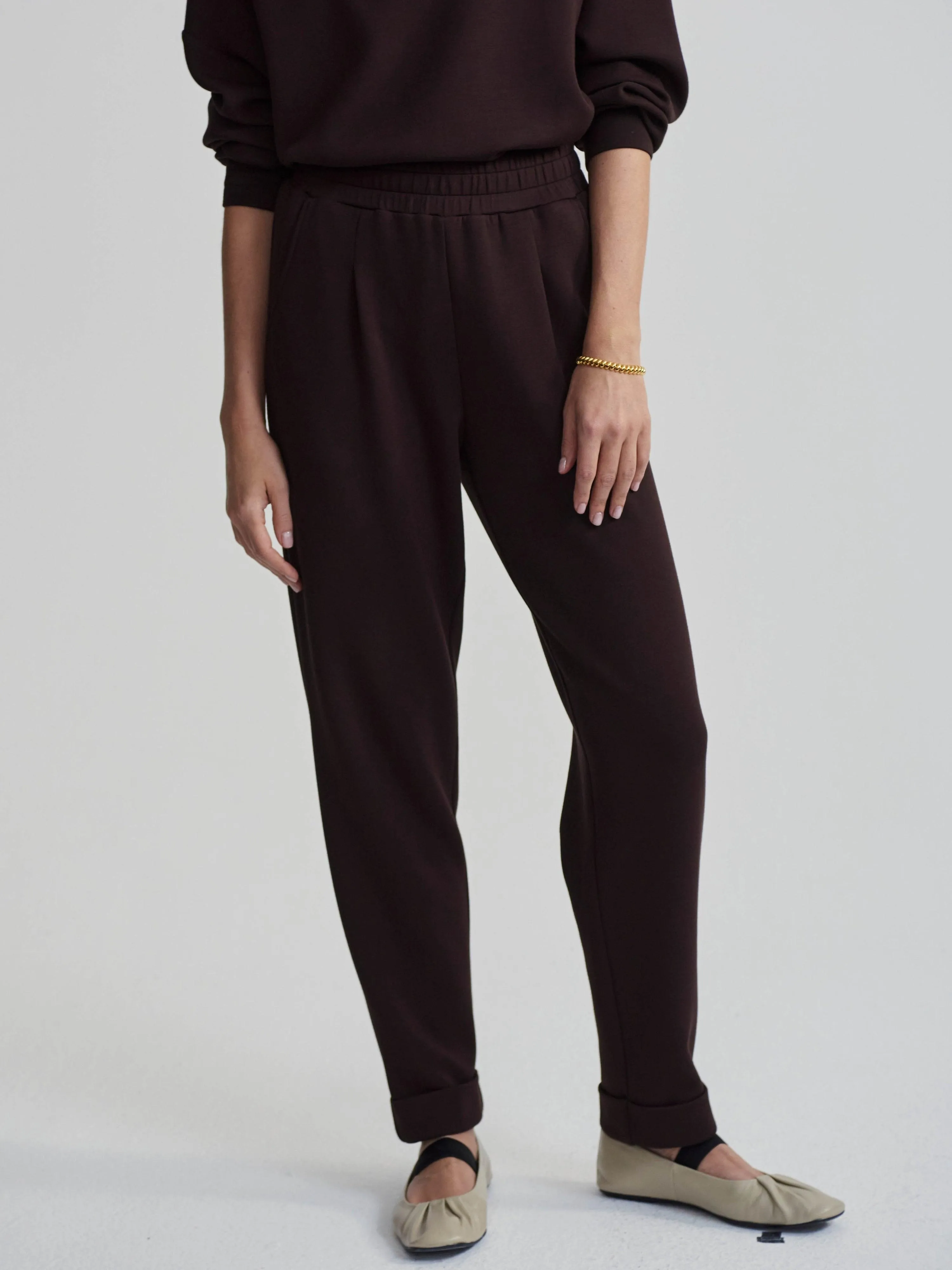 Varley The Rolled Cuff Pant 25 Coffee Bean