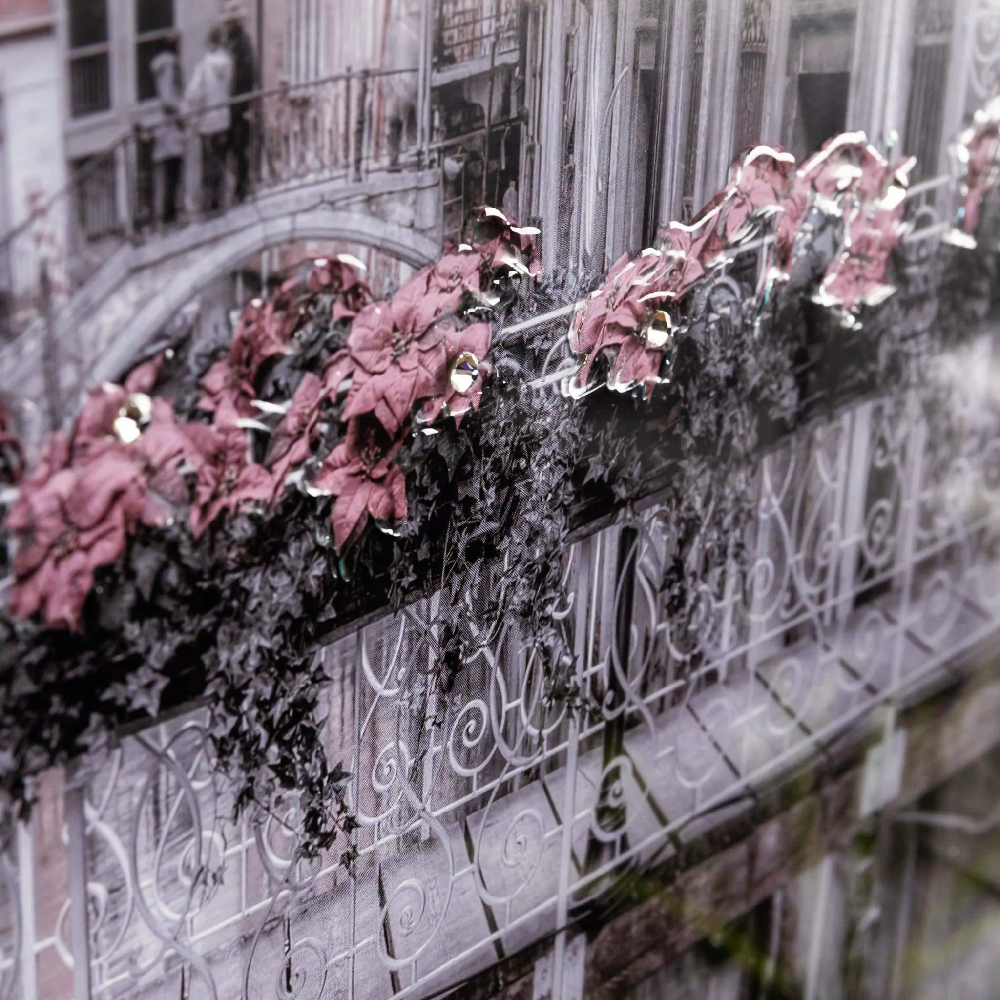 Venice 1 - Silver Frame 75 X 75Cm