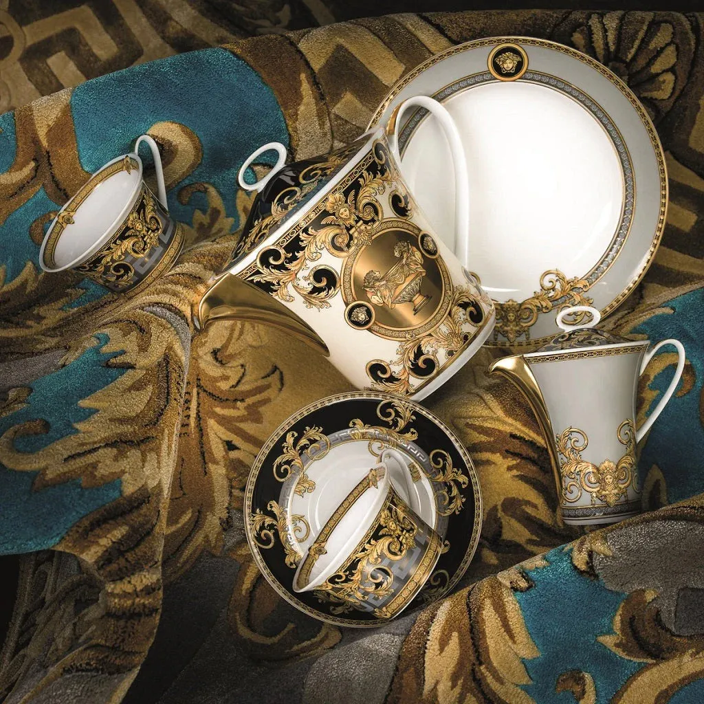 Versace 華美晚宴點心盤-2入-18cm