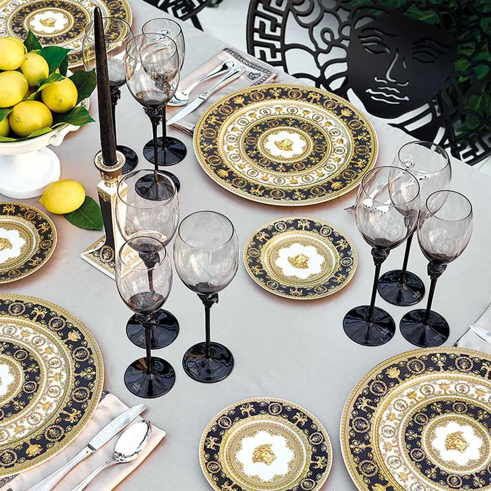 Versace meets Rosenthal I Love Baroque Plate diam. 18 cm. black
