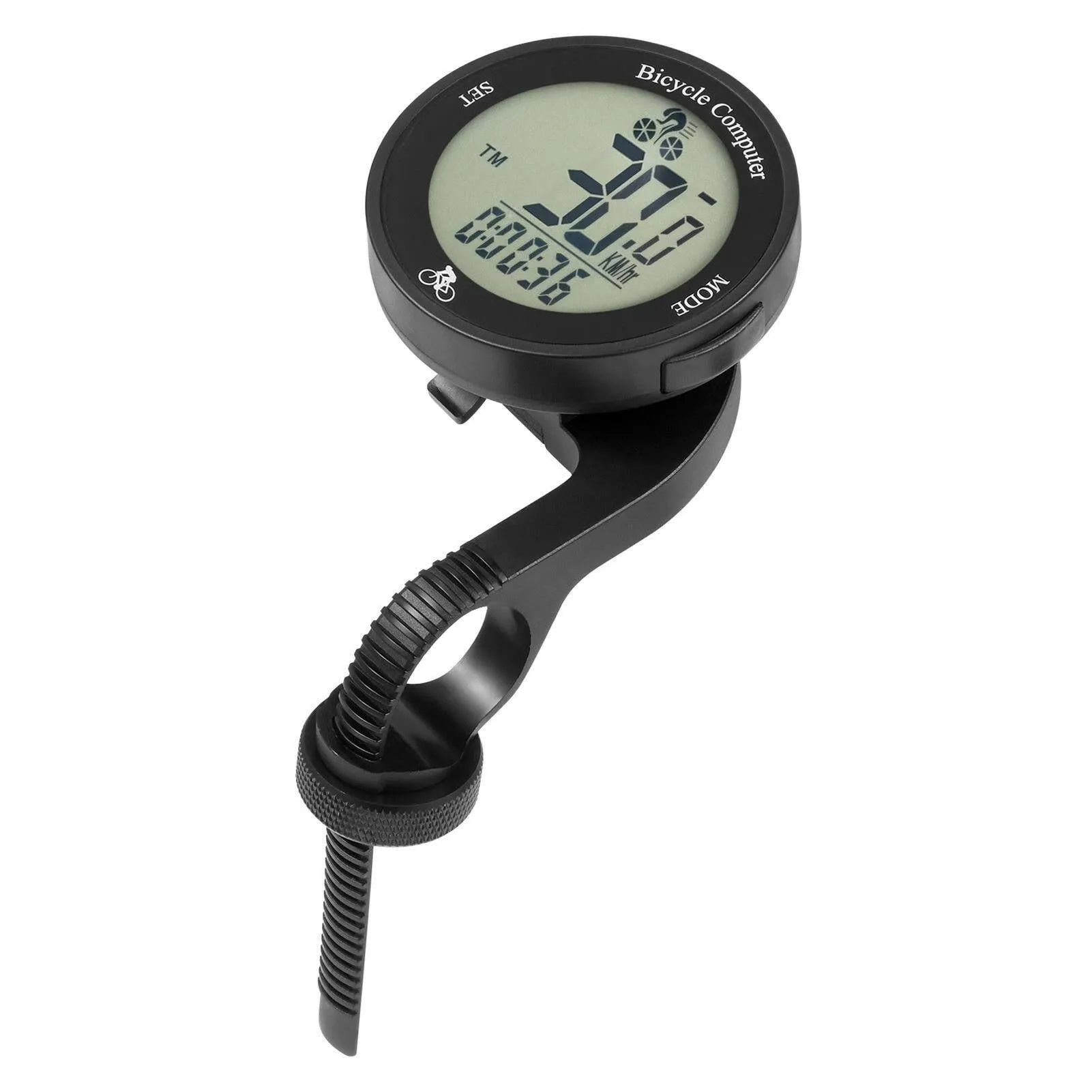 Wireless Bike Computer Waterproof Bicycle Odometer Multi Functional LCD Screen Cycling Speedometer Mountain Bike Speedo Meter