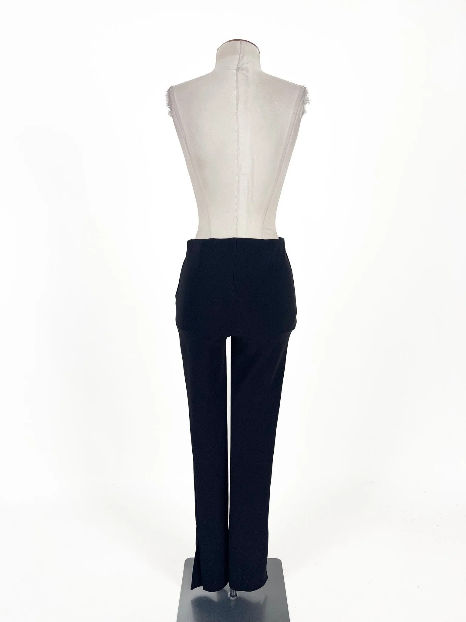 Zara | Black Flare High waisted Pants | Size M
